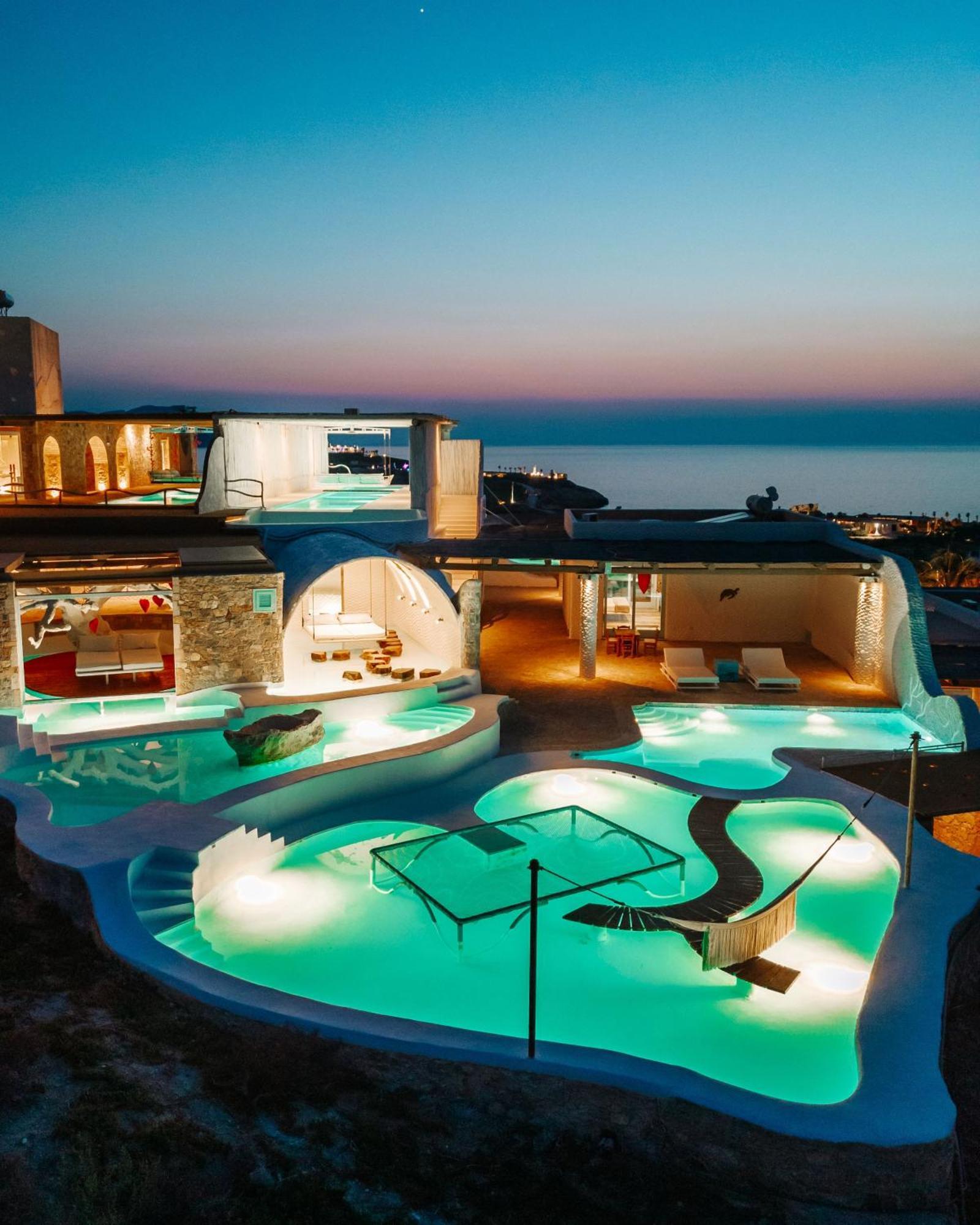 Agalia Luxury Suites Koumpara Extérieur photo