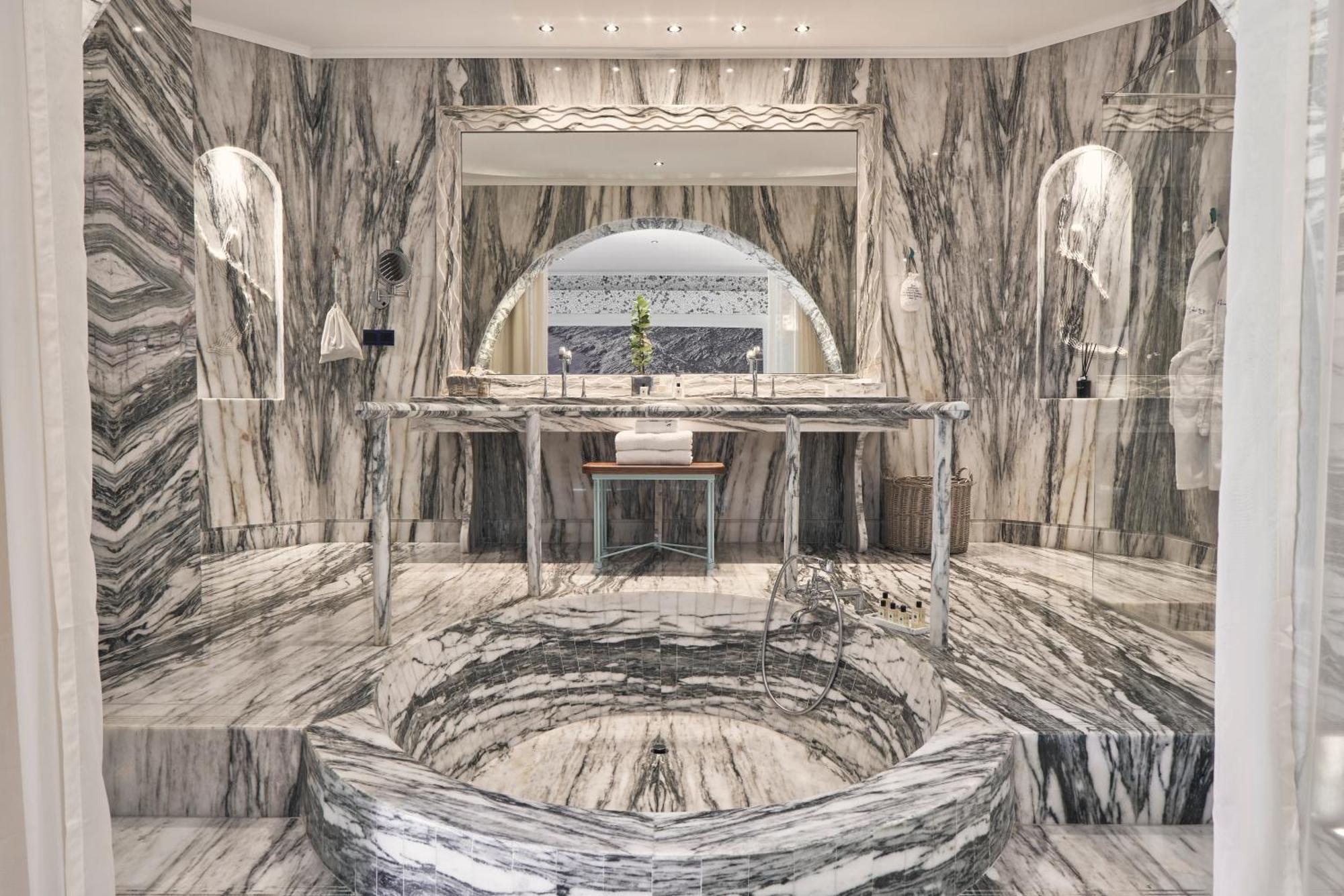 Agalia Luxury Suites Koumpara Chambre photo
