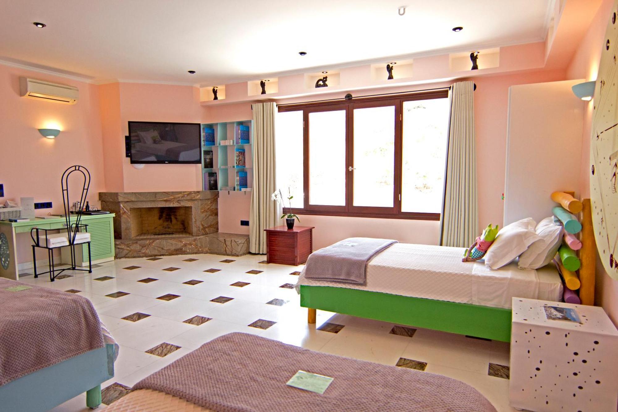 Agalia Luxury Suites Koumpara Chambre photo