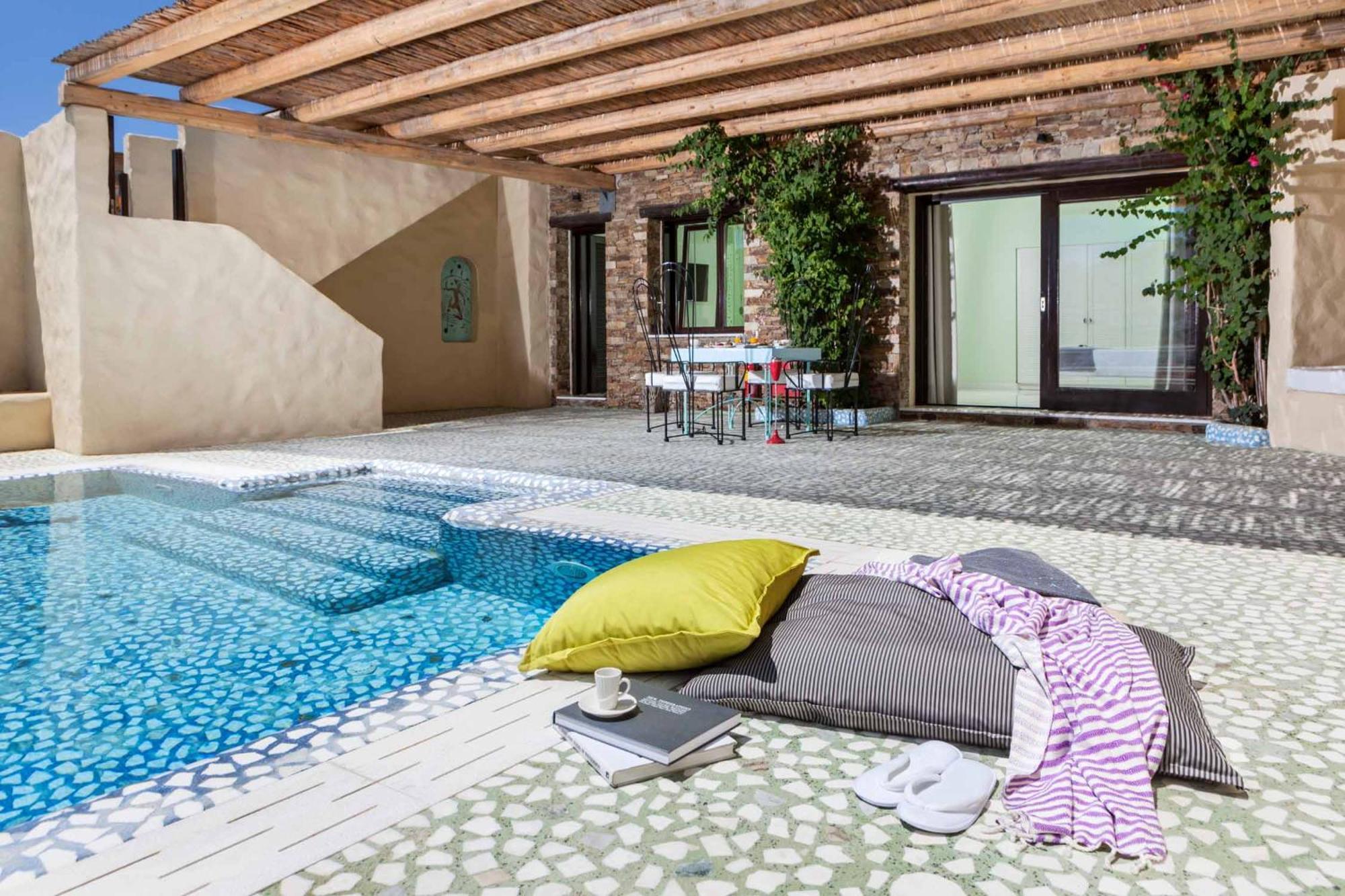 Agalia Luxury Suites Koumpara Chambre photo