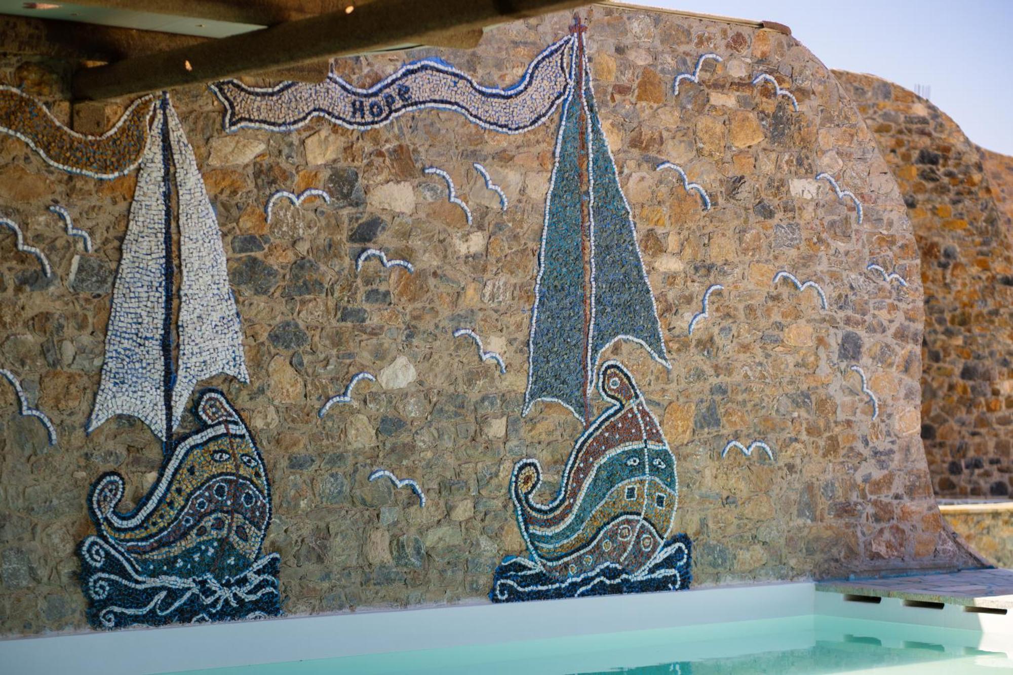 Agalia Luxury Suites Koumpara Extérieur photo
