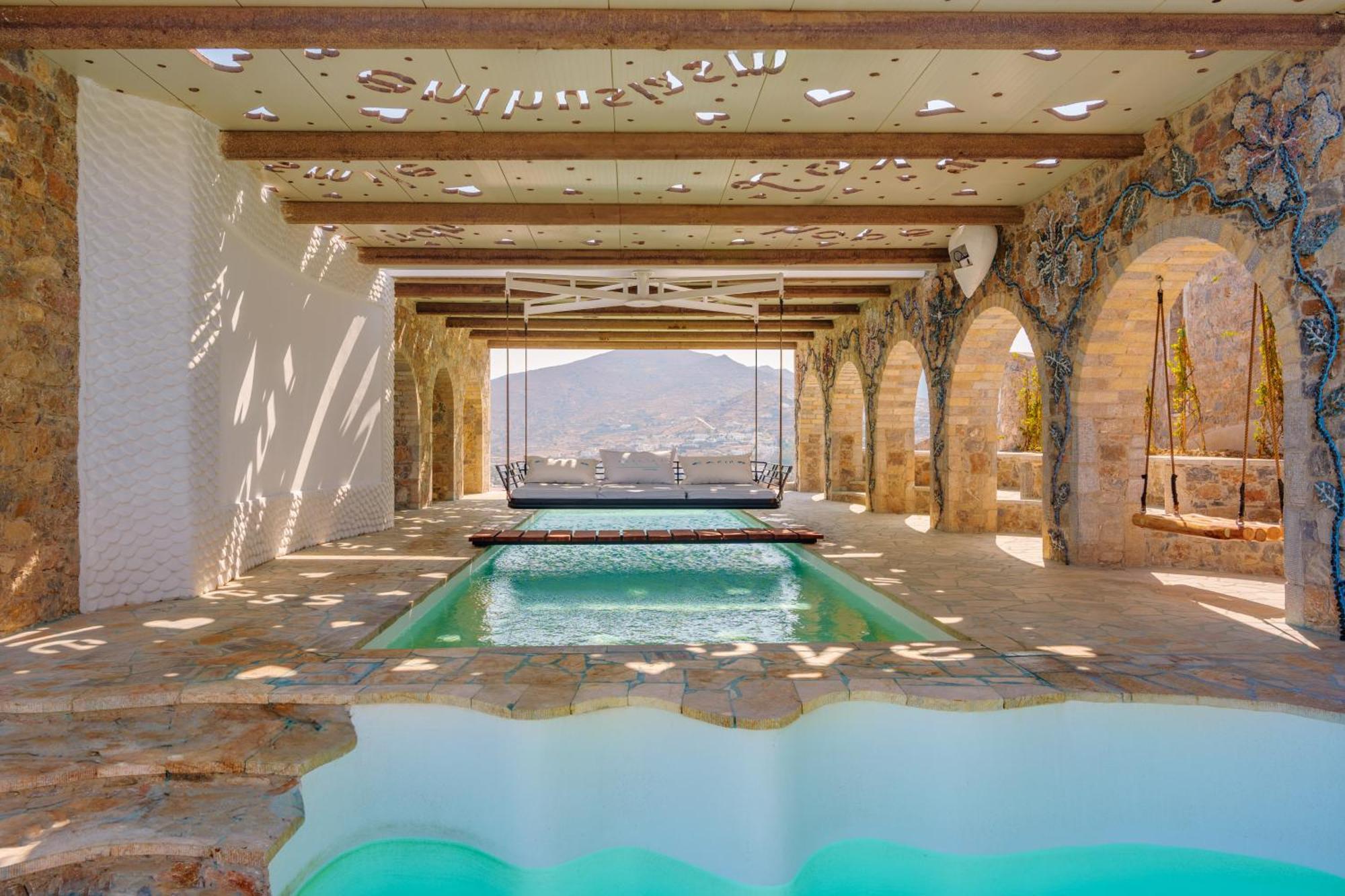 Agalia Luxury Suites Koumpara Extérieur photo